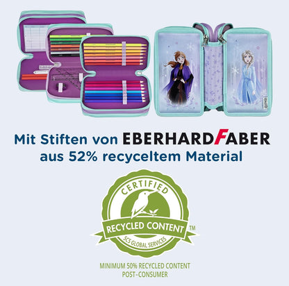 Undercover - 3-Vaks Gevulde Etui Disney Frozen