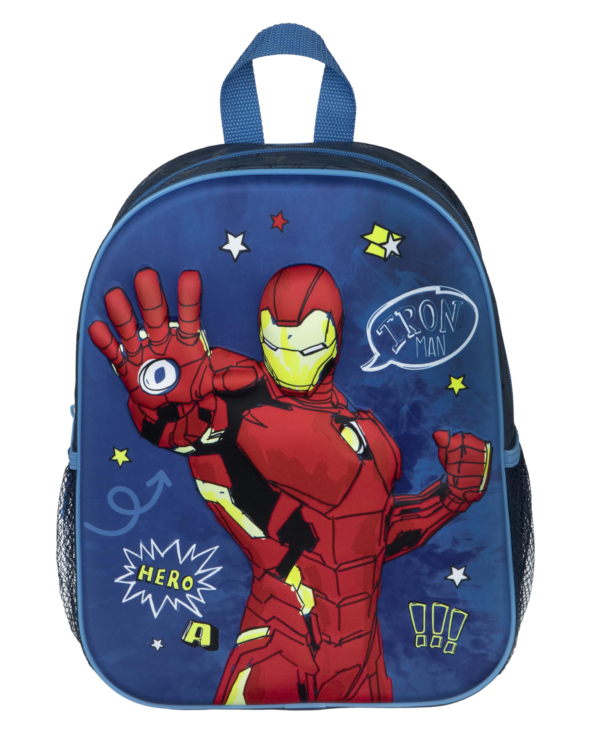 Undercover - Avengers 3D Rucksack - Hochwertiger Kinderrucksack mit Avengers Motiv - Verstellbare Schultergurte - Geräumiges Hauptfach - Mit seitlichen Netztaschen - ab 4 Jahren