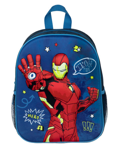 Undercover - Avengers 3D Rucksack - Hochwertiger Kinderrucksack mit Avengers Motiv - Verstellbare Schultergurte - Geräumiges Hauptfach - Mit seitlichen Netztaschen - ab 4 Jahren