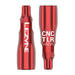 Lezyne - CNC TLR Valve Caps Only (Pair) - Red