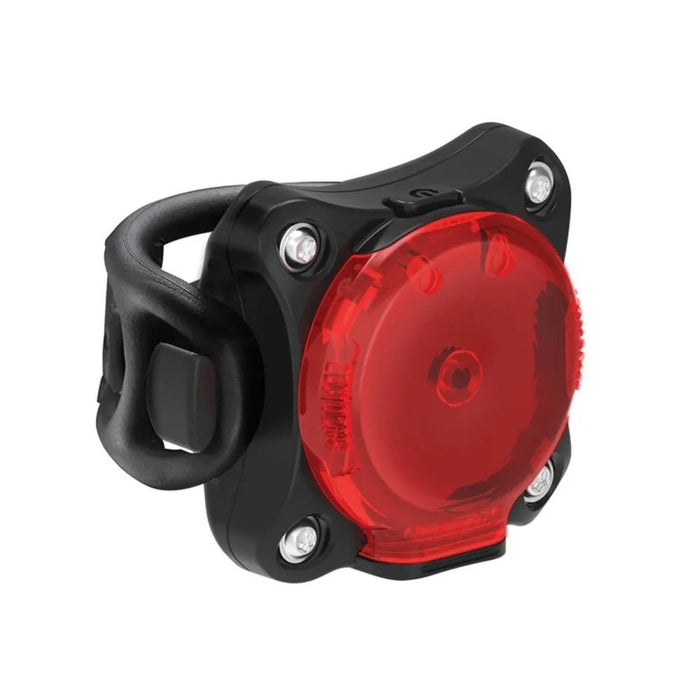 Lezyne Zecto Drive Rear Bicycle Light, Flashing Day Time Mode, Road, Mountain, Gravel Bike, Red LED, USB Rechargeable