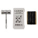 LEZYNE Classic Tubeless Bicycle Tire Repair Kit, T-Handle with Combined Reamer, 5 Tire Plugs, Compact Bike Tire Repair Kit