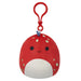 Squishmallows Dolan le dinosaure à clipser 8,9 cm