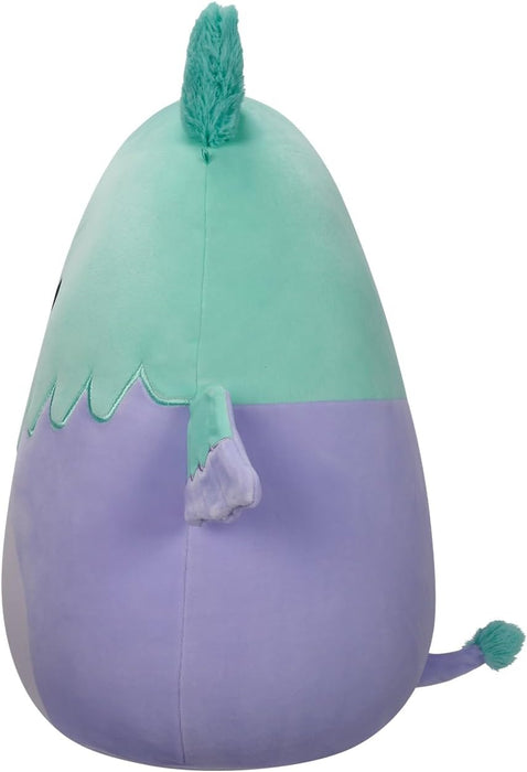 Squishmallows SQCR05401 7.5-Inch-Minerva The Squa and Purple Griffin, Multicolour