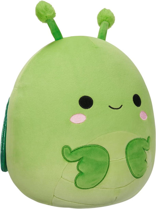 Squishmallows SQCR05427 12-Inch-Trenton The Green Praying Mantis with Sparkle Wings, Multicolour