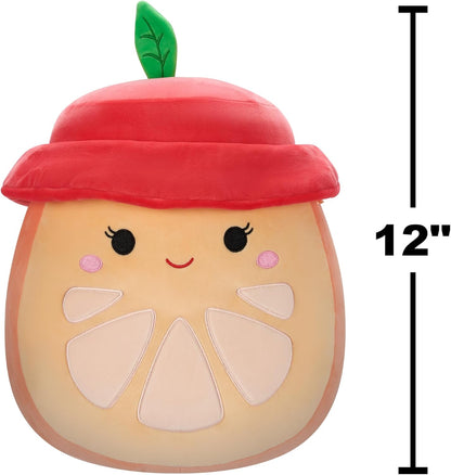 Squishmallows FuzzAMallows Celia apelsinen 30 cm 2024 Original
