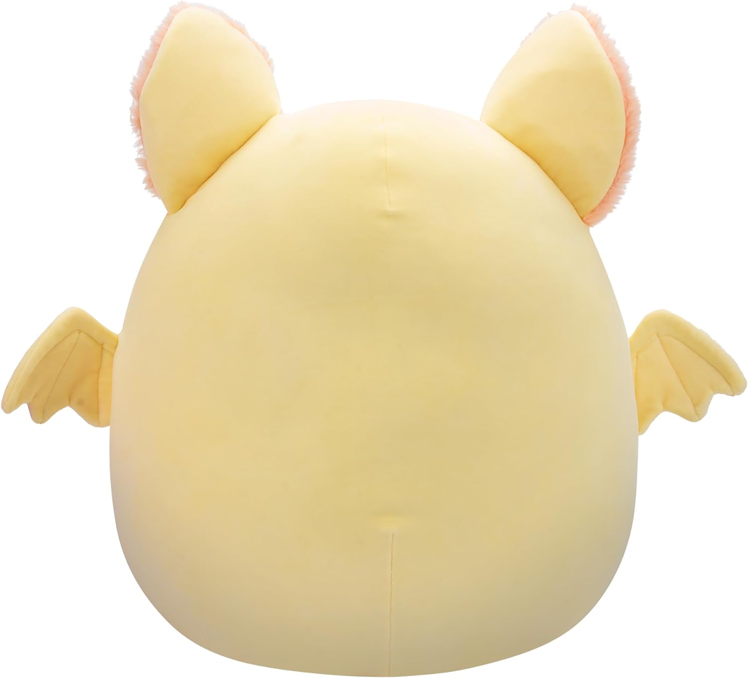 Squishmallows Originele 16-Inch - Meghan The Cream and Pink Bat with Fuzzy Belly