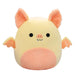 Squishmallows Originele 16-Inch - Meghan The Cream and Pink Bat with Fuzzy Belly