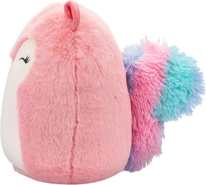 Squishmallows FuzzAMallows Peluche Amina lo scoiattolo 30 cm – Estremamente Raro - Squishmallow Original 2024