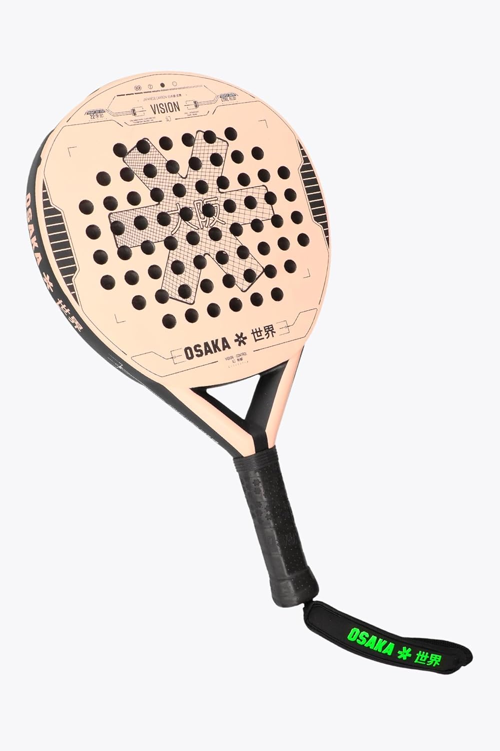 Osaka Vision Control Padel Racket - Padelrackets - bruin