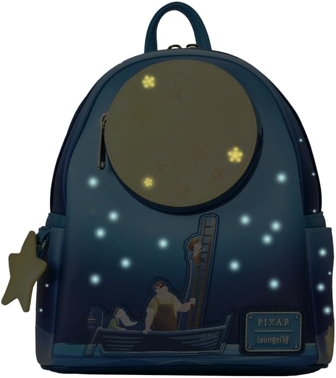 Loungefly Disney Pixar La Luna Glow Kids Mini Backpack Multi