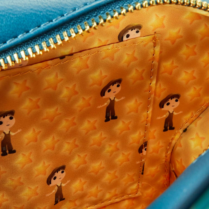 Loungefly Disney Pixar La Luna Glow Star Kids Crossbody Bag with Charm Multi
