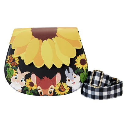 Loungefly Disney Bambi Sunflower Strap Kids Crossbody Bag Multi