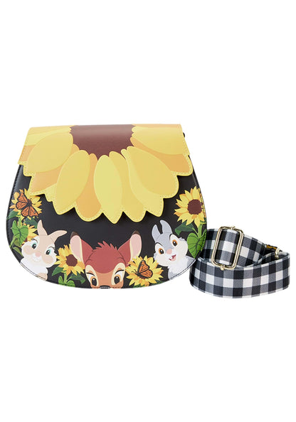 Loungefly Disney Bambi Sunflower Strap Kids Crossbody Bag Multi