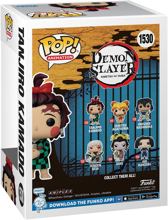 Funko POP! Animation: Demon Slayer - Tanjiro Kamado - (Kimono) - Collectable Vinyl Figure - Gift Idea - Official Merchandise - Toys for Kids & Adults - Anime Fans - Model Figure for Collectors