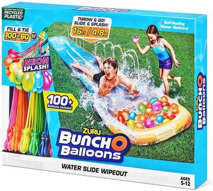 Zuru - Sliding Track w/ 3 Buncho Balloon Toy, Multicoloured, Normal (56428