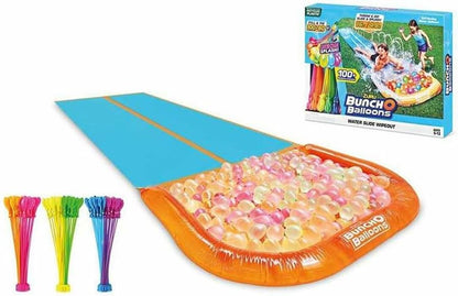 Zuru - Sliding Track w/ 3 Buncho Balloon Toy, Multicoloured, Normal (56428