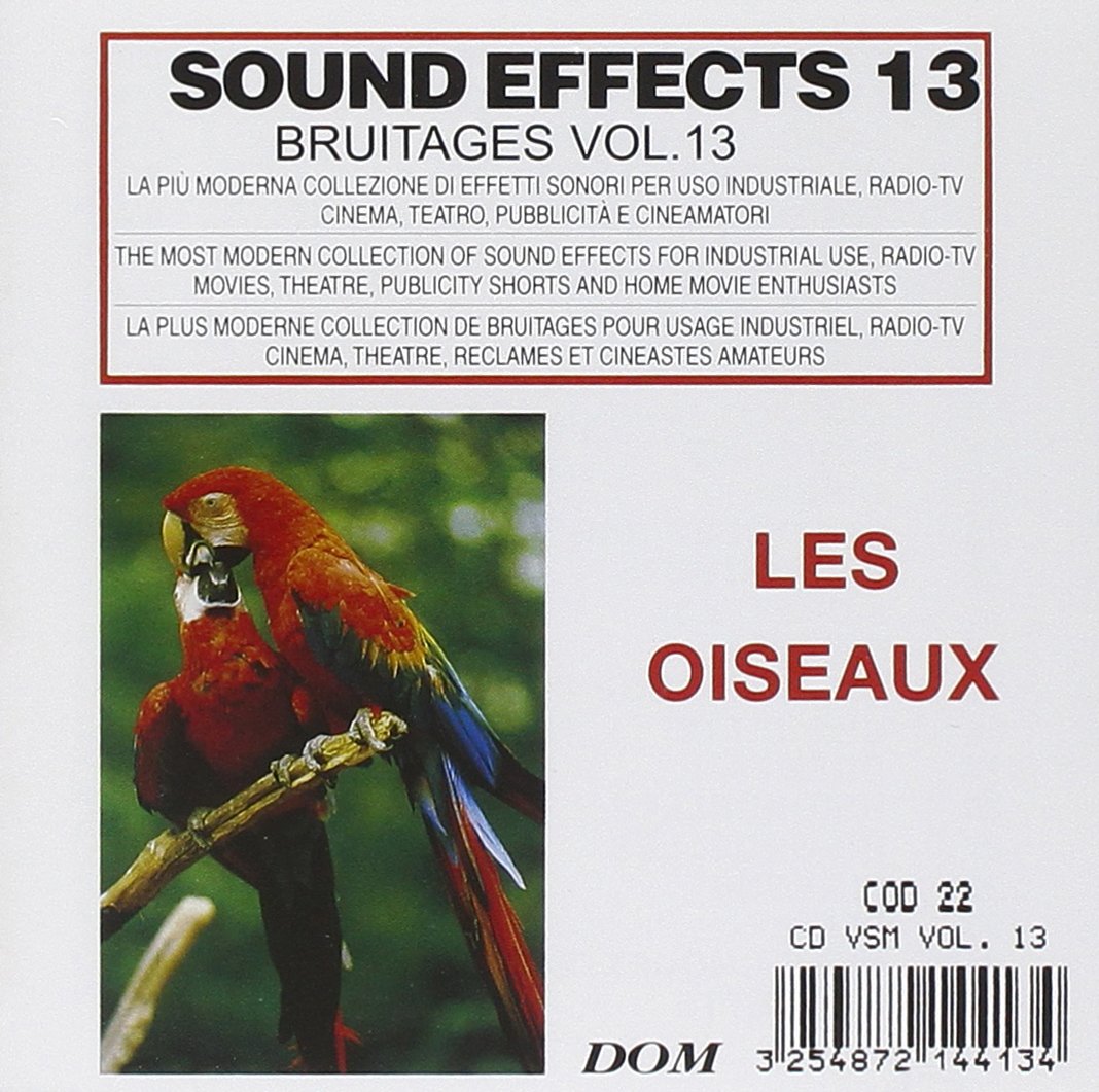 Sound Effects -Oiseaux