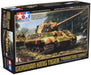 TAMIYA 300032536 King 1:48 German Royal Tiger Henschel Tower, Faithful Replica, Model Building, Plastic Kit, Crafts, Hobby, Gluing, Plastic Kit, Assembly, Unpainted