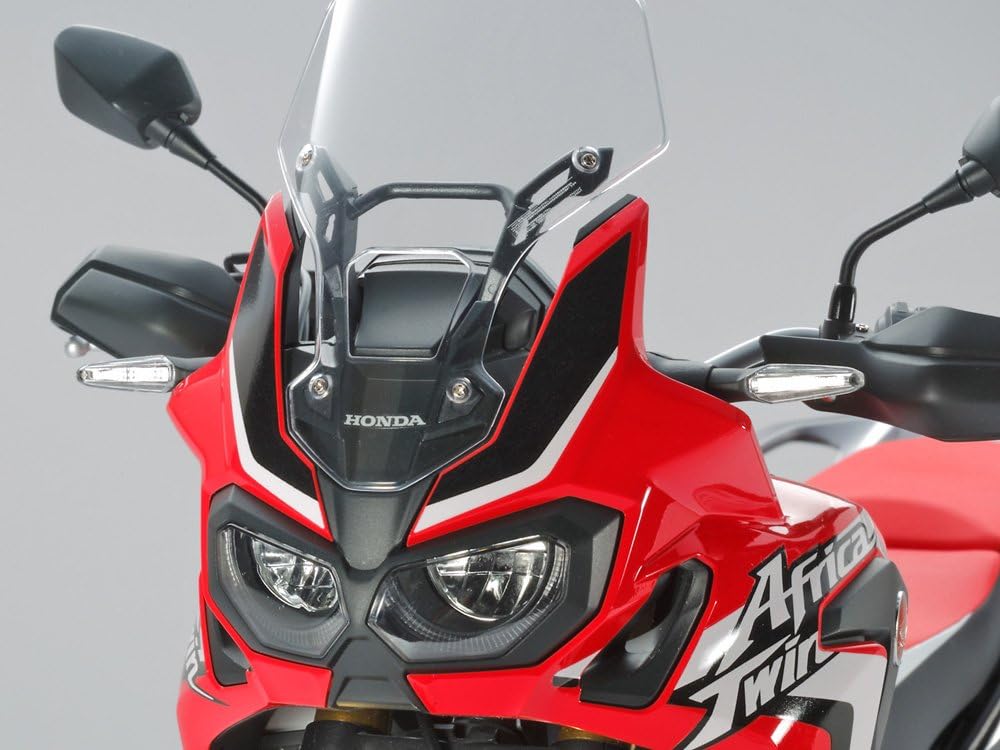 Tamiya 1:6 Honda CRF 1000L Africa Twin Enduro-modelkit, plástico, Kit para Montar, réplica Detallada, sin Pintar, Color Multi-colord (16042