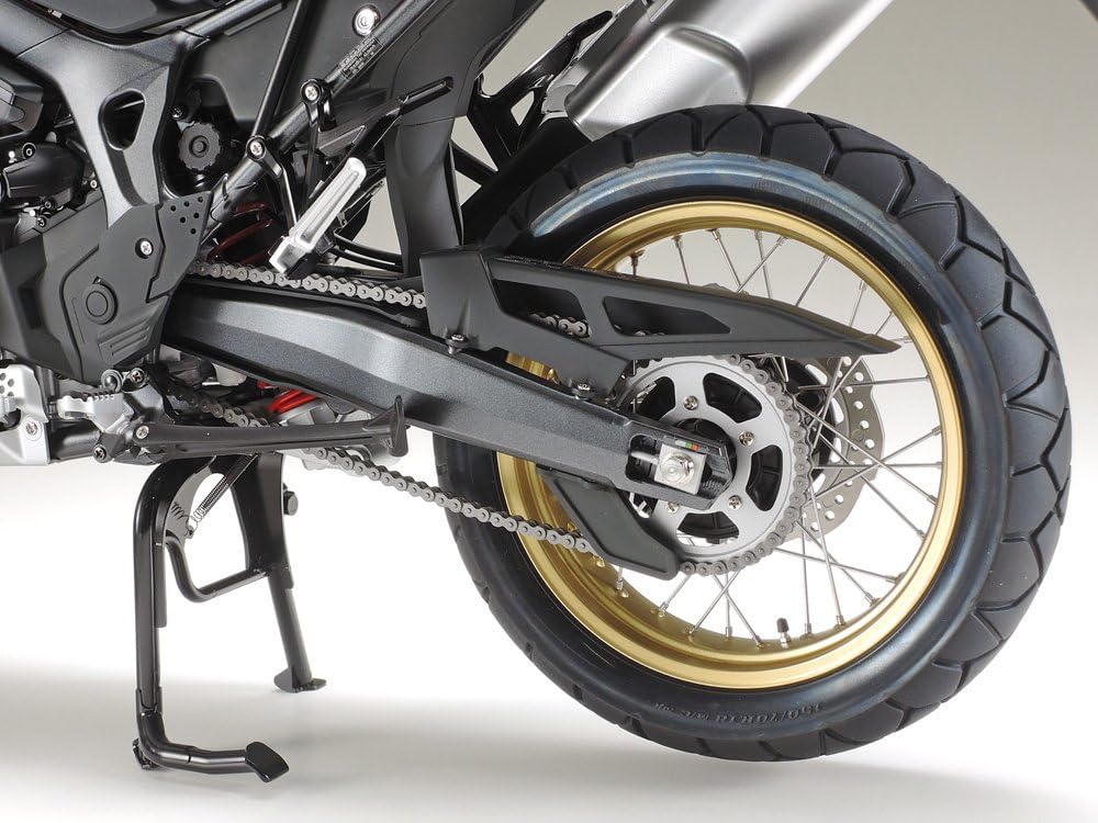 Tamiya 1:6 Honda CRF 1000L Africa Twin Enduro-modelkit, plástico, Kit para Montar, réplica Detallada, sin Pintar, Color Multi-colord (16042