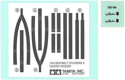 TAMIYA 300024335 Nissan Fahrzeug 300024335-1:24 Skyline 2000GT-R Street Custom, Faithful Replica, Plastic Construction, Crafts, Model Kit, Assembly, Unpainted