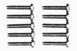 HOP-UP OPTIONS OP-17 3x15 titanium Tapping Screw (set of 10)