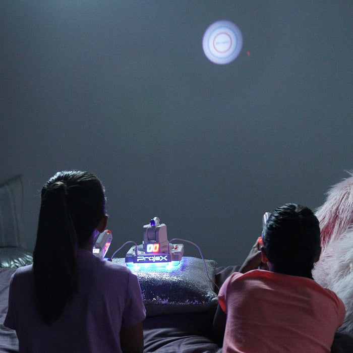 nsi international inc. Projex Projecting Arcade Game - Target Practise Game, Moving Targets, 3 Skill Levels, Party Toy