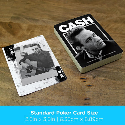 AQUARIUS Johnny Contanti Carte da Gioco - Poker Misura Mazzo di Carte per Tuo Preferito Scheda Giochi - con Licenza Ufficiale Merchandise & Collectibles