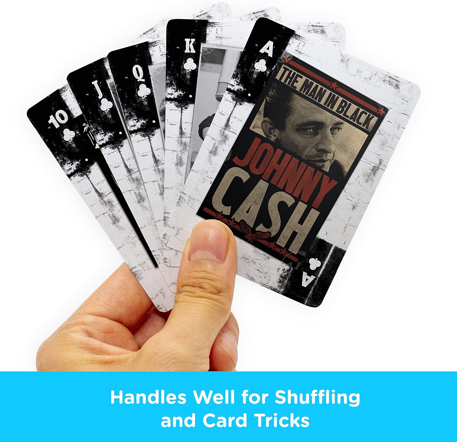 AQUARIUS Johnny Contanti Carte da Gioco - Poker Misura Mazzo di Carte per Tuo Preferito Scheda Giochi - con Licenza Ufficiale Merchandise & Collectibles