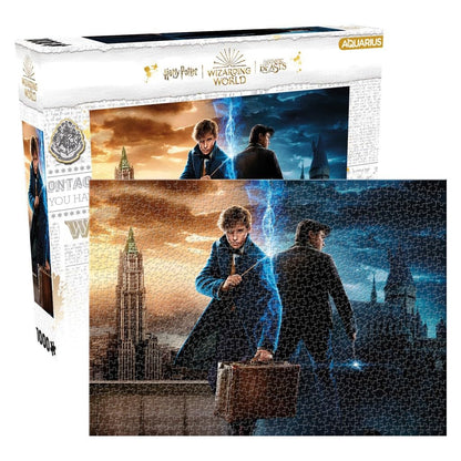 AQUARIUS- Harry Potter Wizarding World 1000 Piezas, Color Rompecabezas (65455