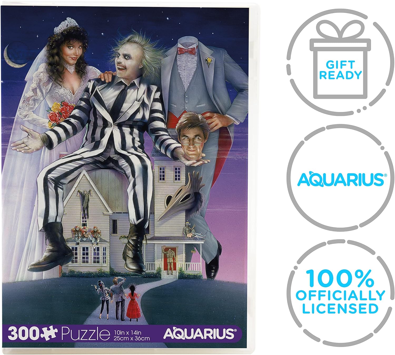 Beetlejuice 300 Piece VHS Jigsaw Puzzle
