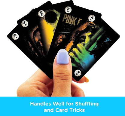 Aquarius Pink Floyd DSOM Cassette Playing Cards -Pink Floyd Themed Deck of Cards for Your Favorite Card Games - Officially Licensed Pink Floyd Merchandise & Collectibles 2.3 x 4.3