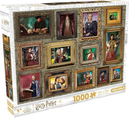 AQUARIUS Harry Potter Witches & Wizards - Rompecabezas de 1000 piezas (rompecabezas de 1000 piezas), sin reflejos, ajuste de precisión, mercancía y coleccionables con licencia oficial de Harry Potter
