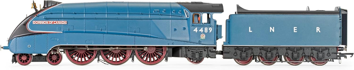 Hornby R30262 Dublo: LNER, A4-Klasse, 4-6-2, 4489 Dominion of Canada: Great Gathering 10th Anniversary - Era 10 - Limited Edition Lokomotiven Sir Nigel Gresley Modelleisenbahn