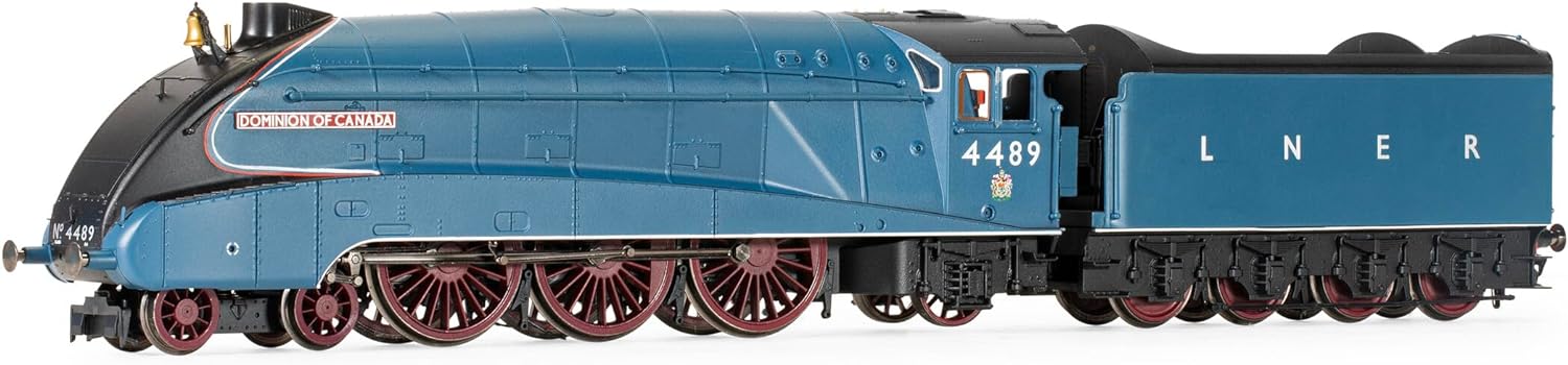 Hornby R30262 Dublo: LNER, A4-Klasse, 4-6-2, 4489 Dominion of Canada: Great Gathering 10th Anniversary - Era 10 - Limited Edition Lokomotiven Sir Nigel Gresley Modelleisenbahn