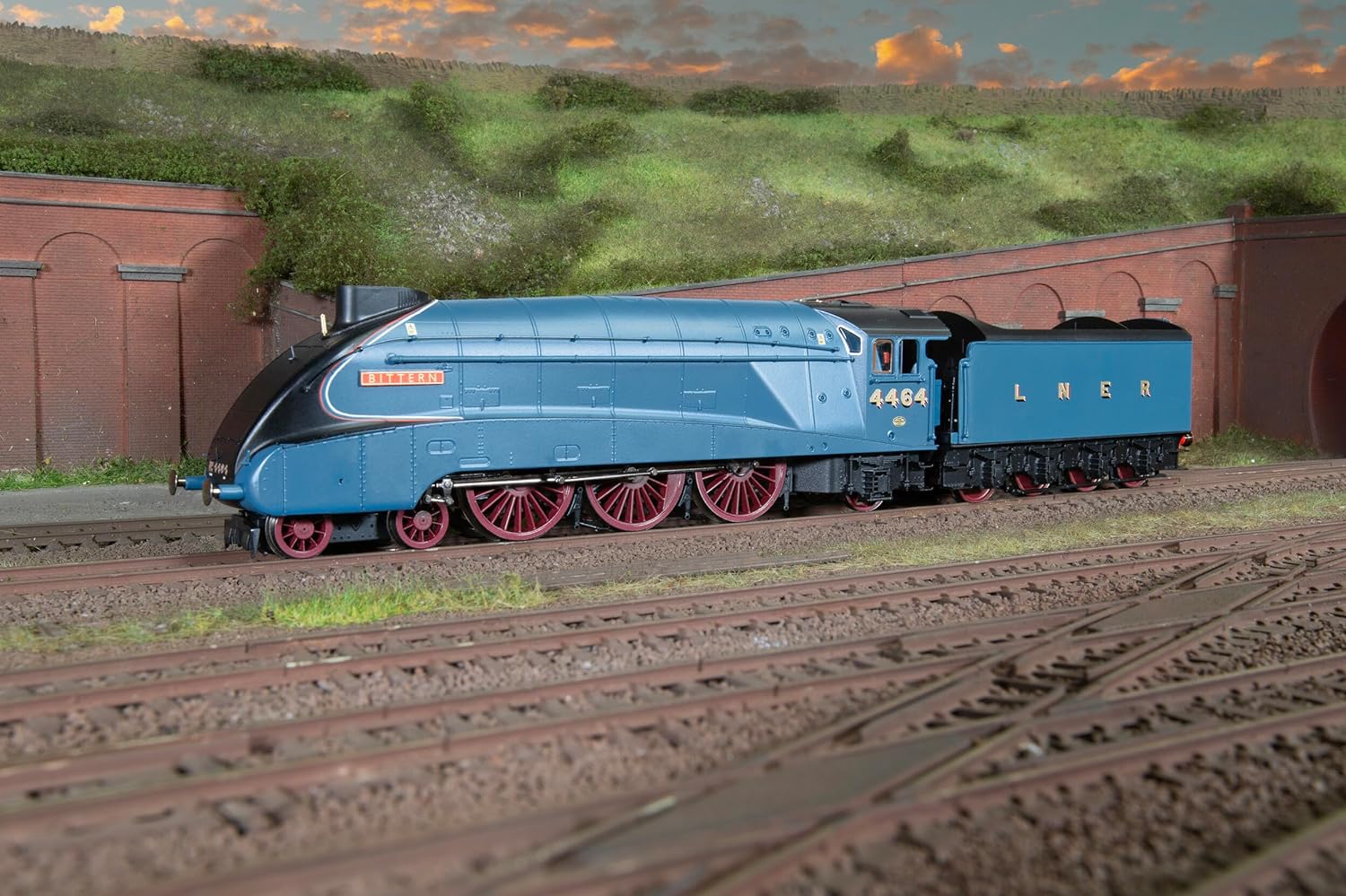Hornby R30264 Dublo: LNER, Class A4, 4-6-2, 4464 Bittern: Great Gathering 10th Anniversary - Era 10 - Limited Edition Locomotives Sir Nigel Gresley Model Railway