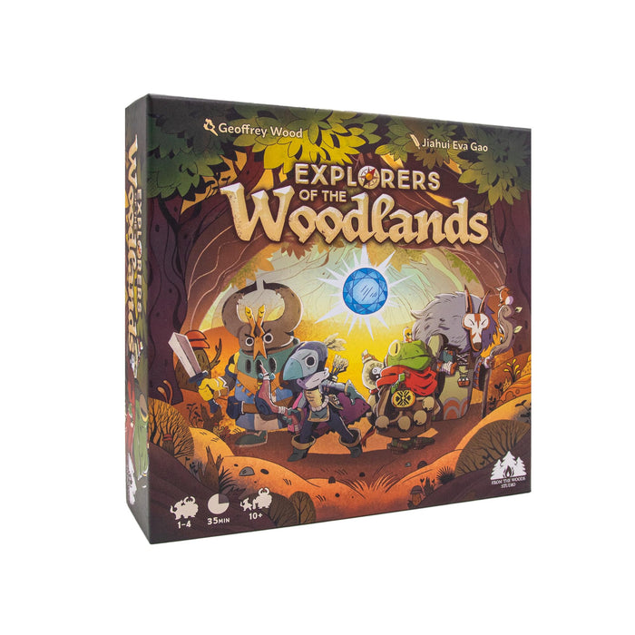 Giga Mech Games Explorers of The Woodlands - One to Four Heroes Explore a Mystical Forest and Try to Defeat The Evil Lurking in! (14+