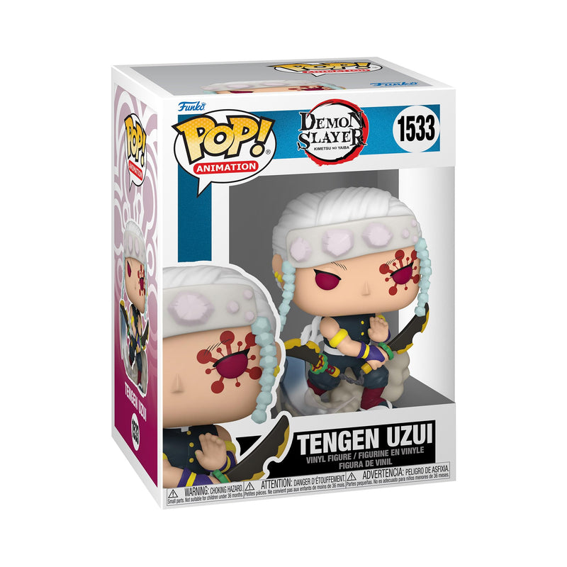 Funko Pop! Animation: Demon Slayer - Tengen Uzui with Chase (Styles May Vary