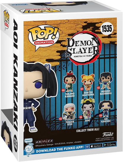 Funko Pop! Animation: Demon Slayer - Aoi Kanzaki with Chase (Styles May Vary