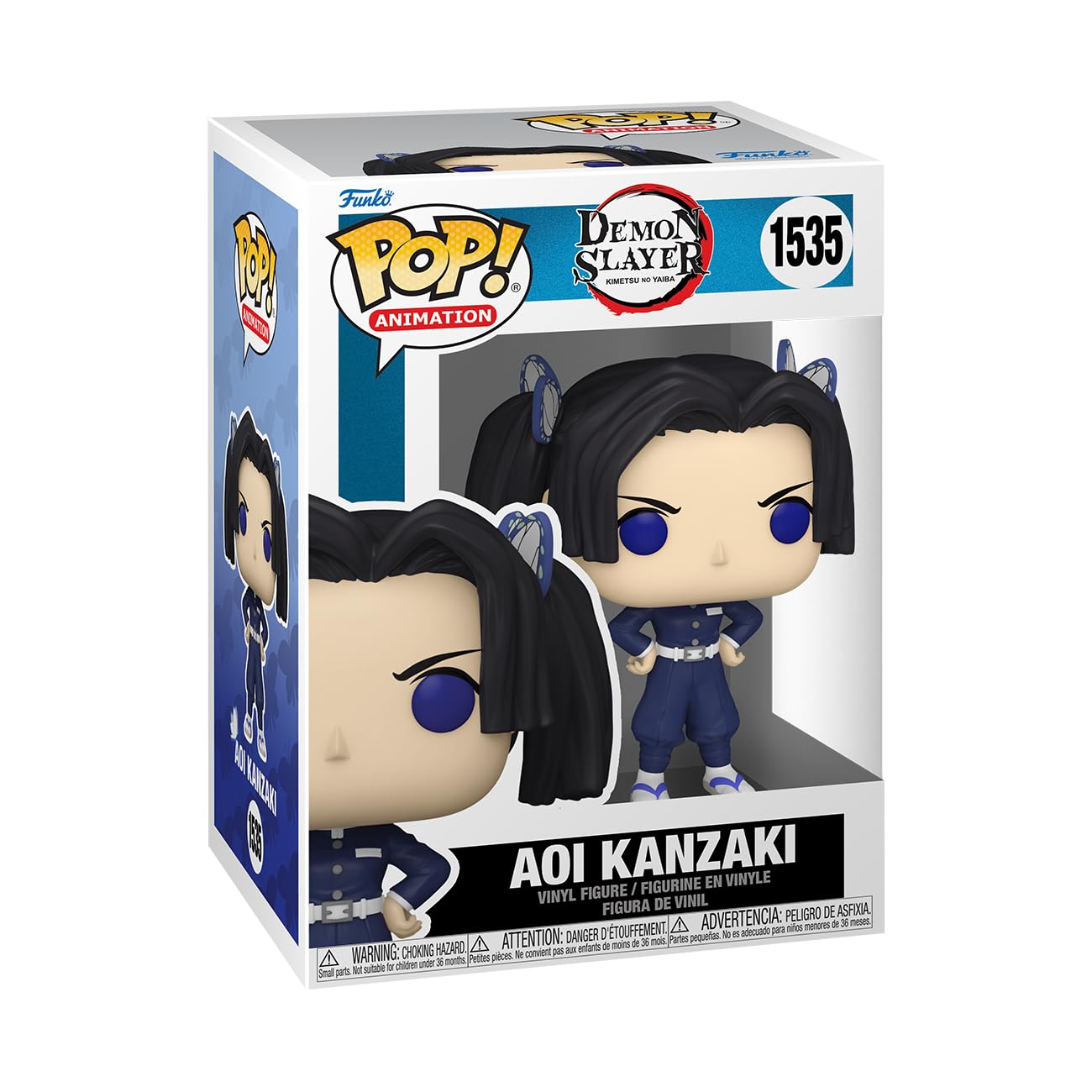 Funko Pop! Animation: Demon Slayer - Aoi Kanzaki with Chase (Styles May Vary