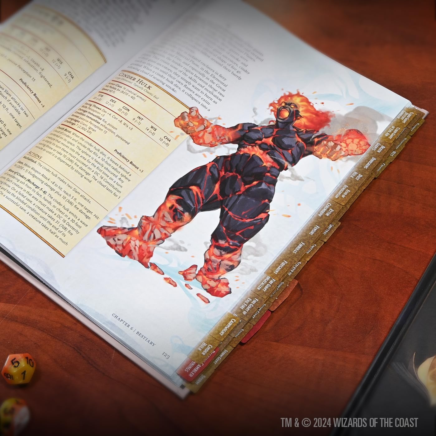 D&D Book Tabs: Bigby Presents: Glory of The Giants