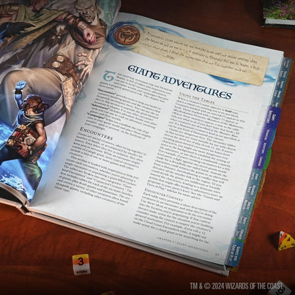 D&D Book Tabs: Bigby Presents: Glory of The Giants