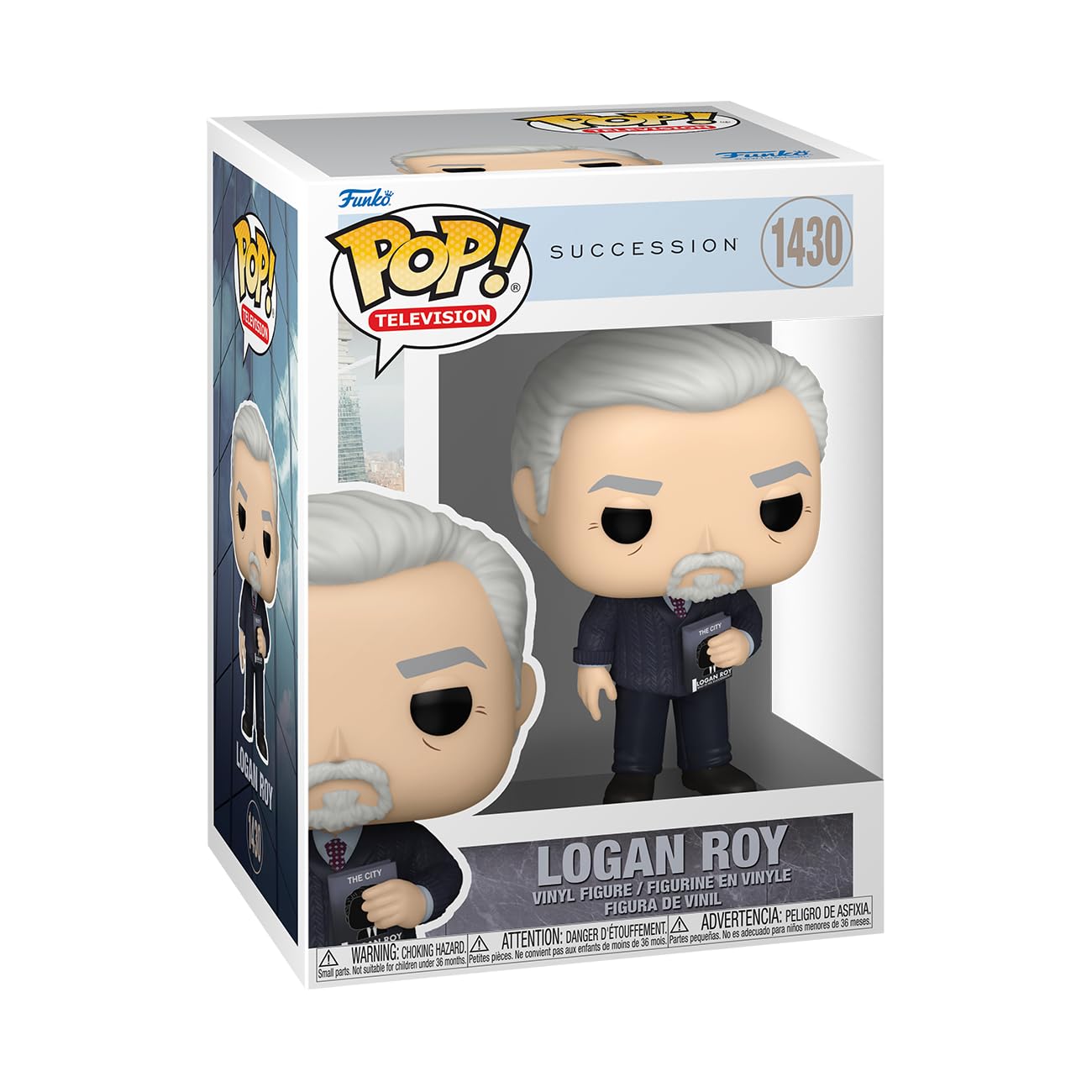 Funko Pop! TV: Succession - Logan Roy - Figura de Vinilo Coleccionable - Idea de Regalo- Mercancia Oficial - Juguetes para Niños y Adultos - TV Fans - Muñeco para Coleccionistas y Exposición