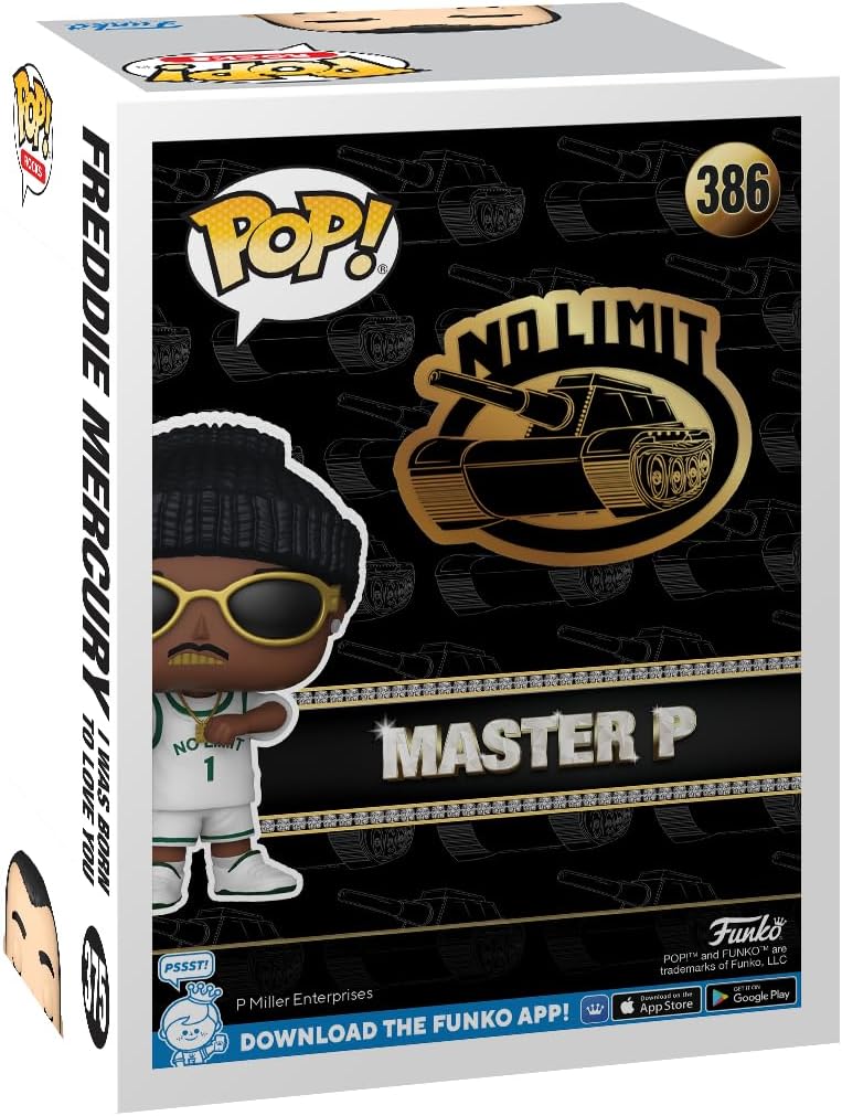 Funko POP! Rocks: Master P - Collectable Vinyl Figure - Gift Idea - Official Merchandise - Toys for Kids & Adults - Music Fans - Model Figure for Collectors and Display