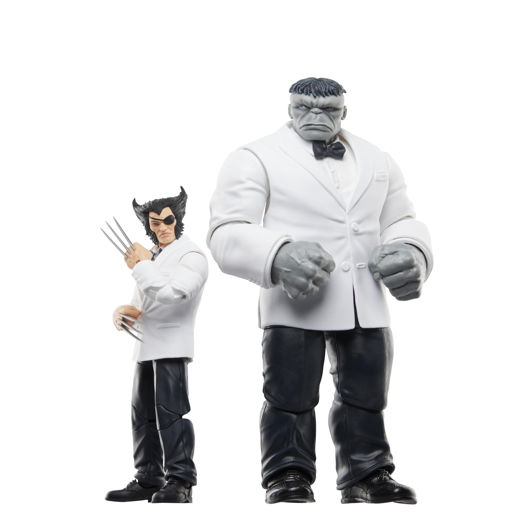 Marvel Legends Series Marvel's Patch und Joe Fixit, Wolverine Action-Figuren, Blue, Yellow, Green