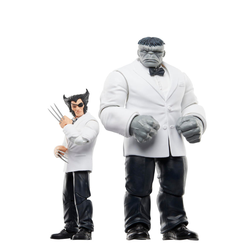 Marvel Legends Series Marvel's Patch und Joe Fixit, Wolverine Action-Figuren, Blue, Yellow, Green