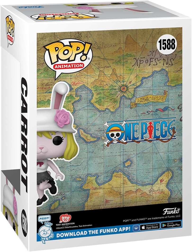 Funko POP! Animation: One Piece S8 - Carrot - Collectable Vinyl Figure - Gift Idea - Official Merchandise - Toys for Kids & Adults - Anime Fans - Model Figure for Collectors and Display