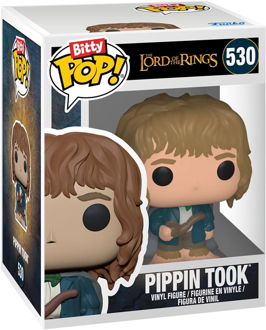 Funko Bitty Pop! Lord Of the Rings - Samwise 4PK and A Surprise Mystery Mini Figure - 0.9 Inch (2.2 Cm) - Lord Of the Rings Collectable - Stackable Display Shelf Included - Gift Idea