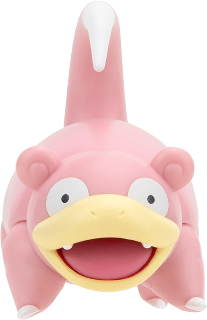 Pokemon- Slowpoke Figura de Batalla, Multicolor, 11 cm (Jazwares PKW3009